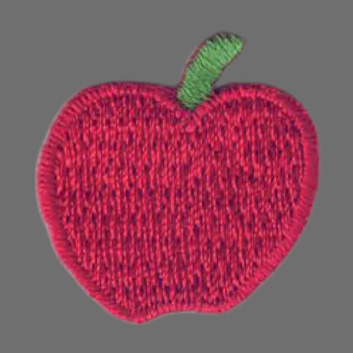 Apple MINI Craft Patch - 8371 for wholesale by Happy Wood Products