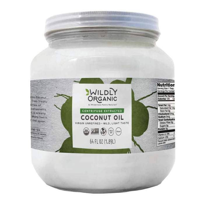 Wildly Organic - Wholesale Cooking Oil - Virgin Unrefined Centrifuge Extracted Organic Coconut Oil