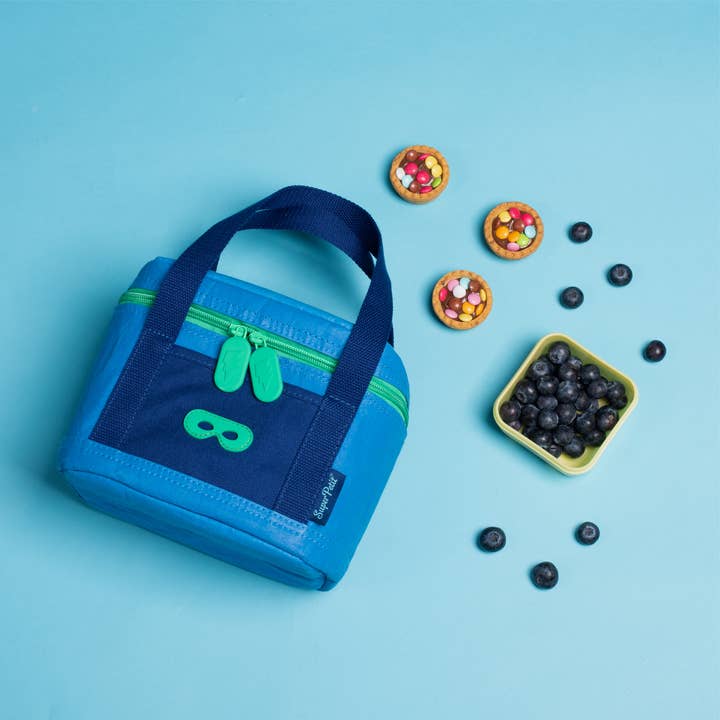 NEW! ECO-FRIENDLY INSULATED LUNCH BAG – NAVY BLUE for wholesale by SuperPetit