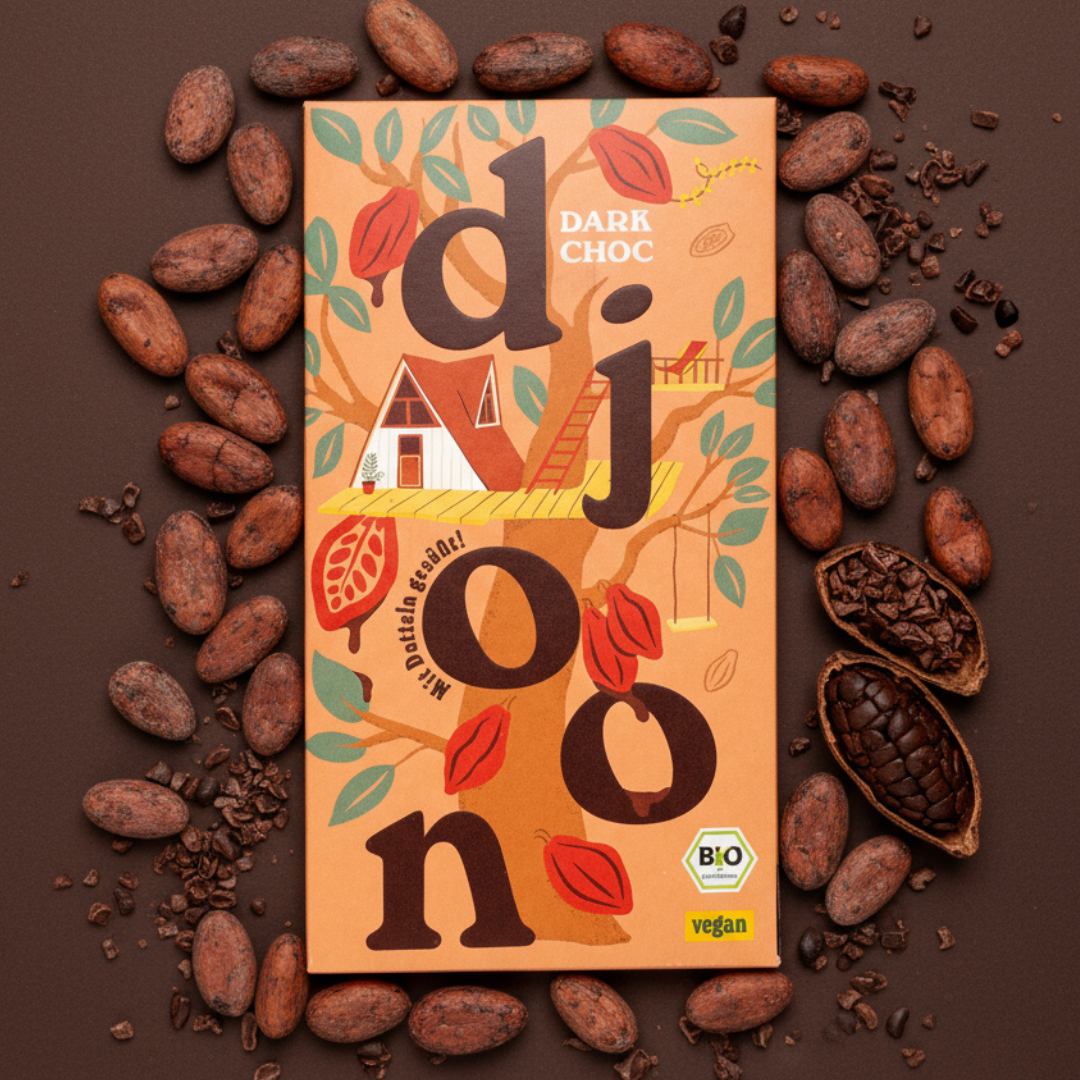 djoon - Venta al por mayor Chocolate - Chocolate orgánico de dátil: chocolate oscuro2
