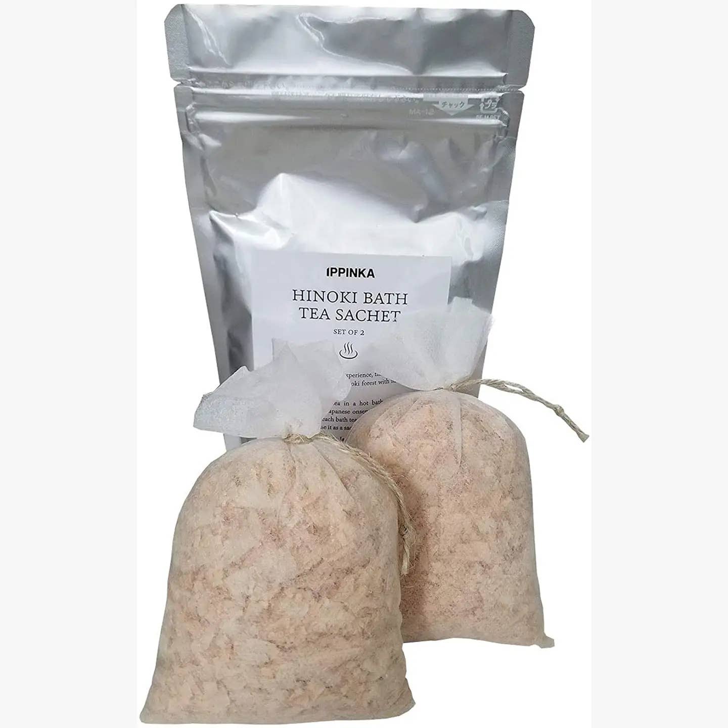 IPPINKA Made in Japan - Wholesale Bath Soak/Milk - Hinoki Bath Tea Sachet (Set of 2), All natural1