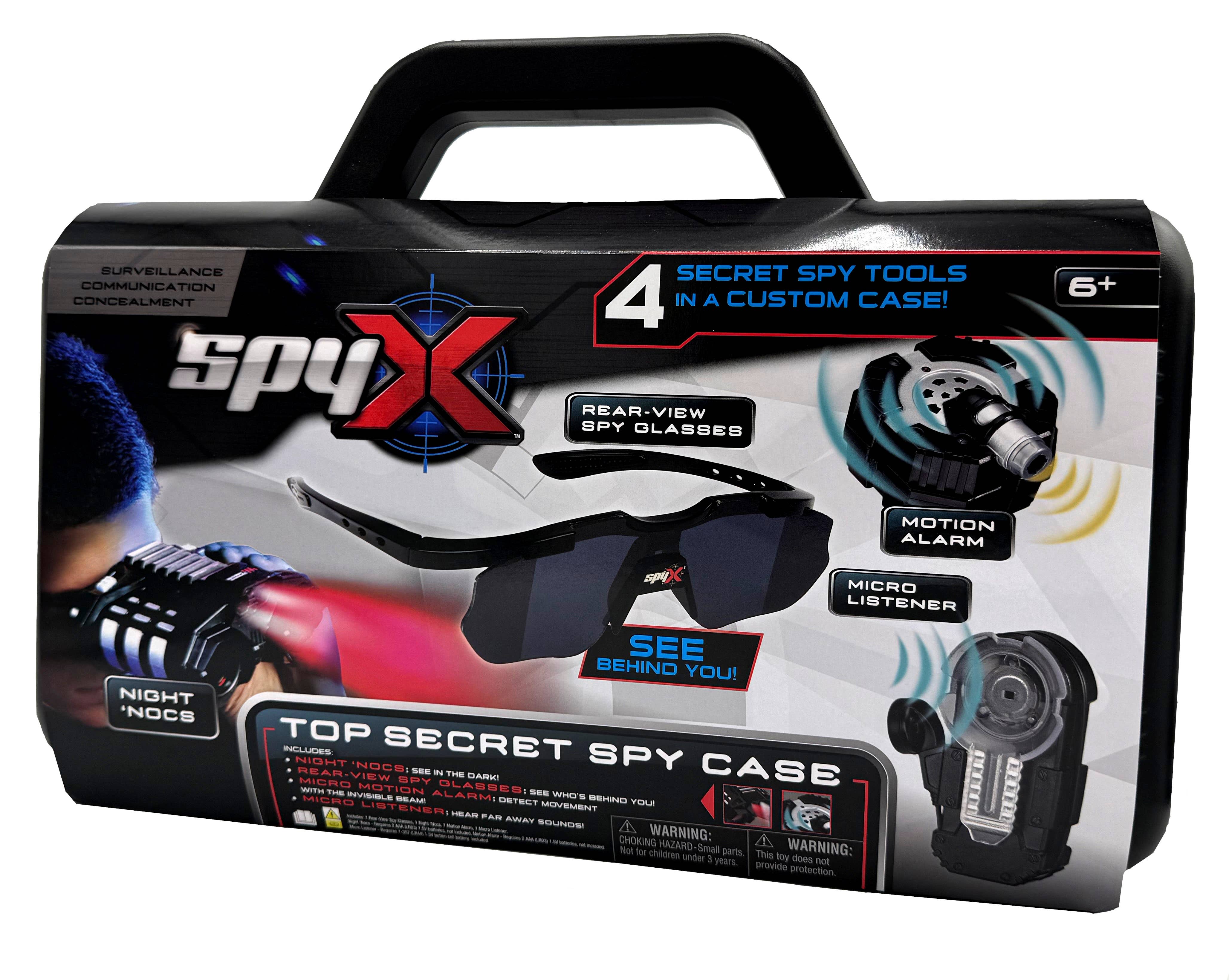 MukikiM Toys & Games - Wholesale Toy Set - Kids - SpyX Top Secret Spy Case, Jr Secret Agent Kit with 4 toys2