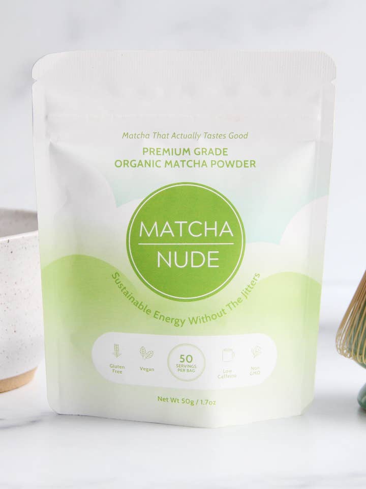 Premium Organic Matcha – 50 g (Min 6 Units) for wholesale by Matcha Nude