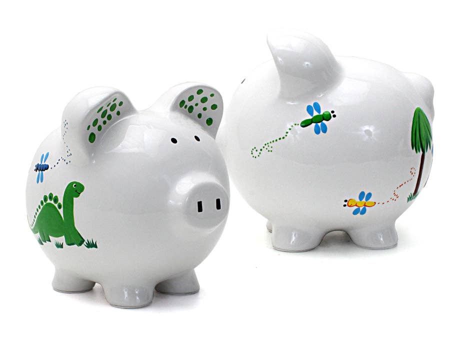Child To Cherish® - Wholesale Money/Piggy Bank - Kids & Baby - Dinosaurs & Dragonflies Piggy Bank4