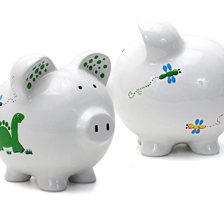 Child To Cherish® - Wholesale Money/Piggy Bank - Kids & Baby - Dinosaurs & Dragonflies Piggy Bank4