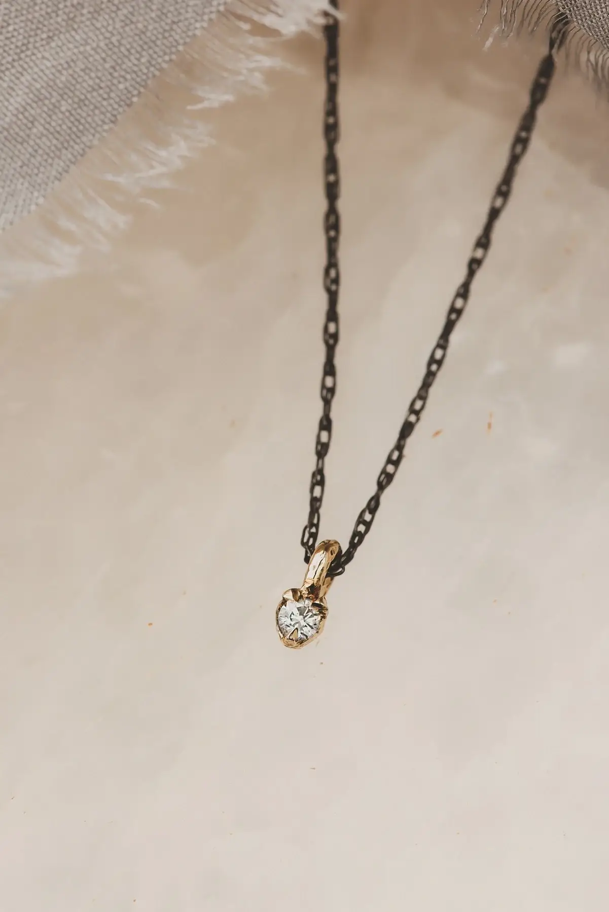 Lacee Alexandra Jewelry - Wholesale Pendant/Charm Necklace - Solid Gold Diamond Pendant2