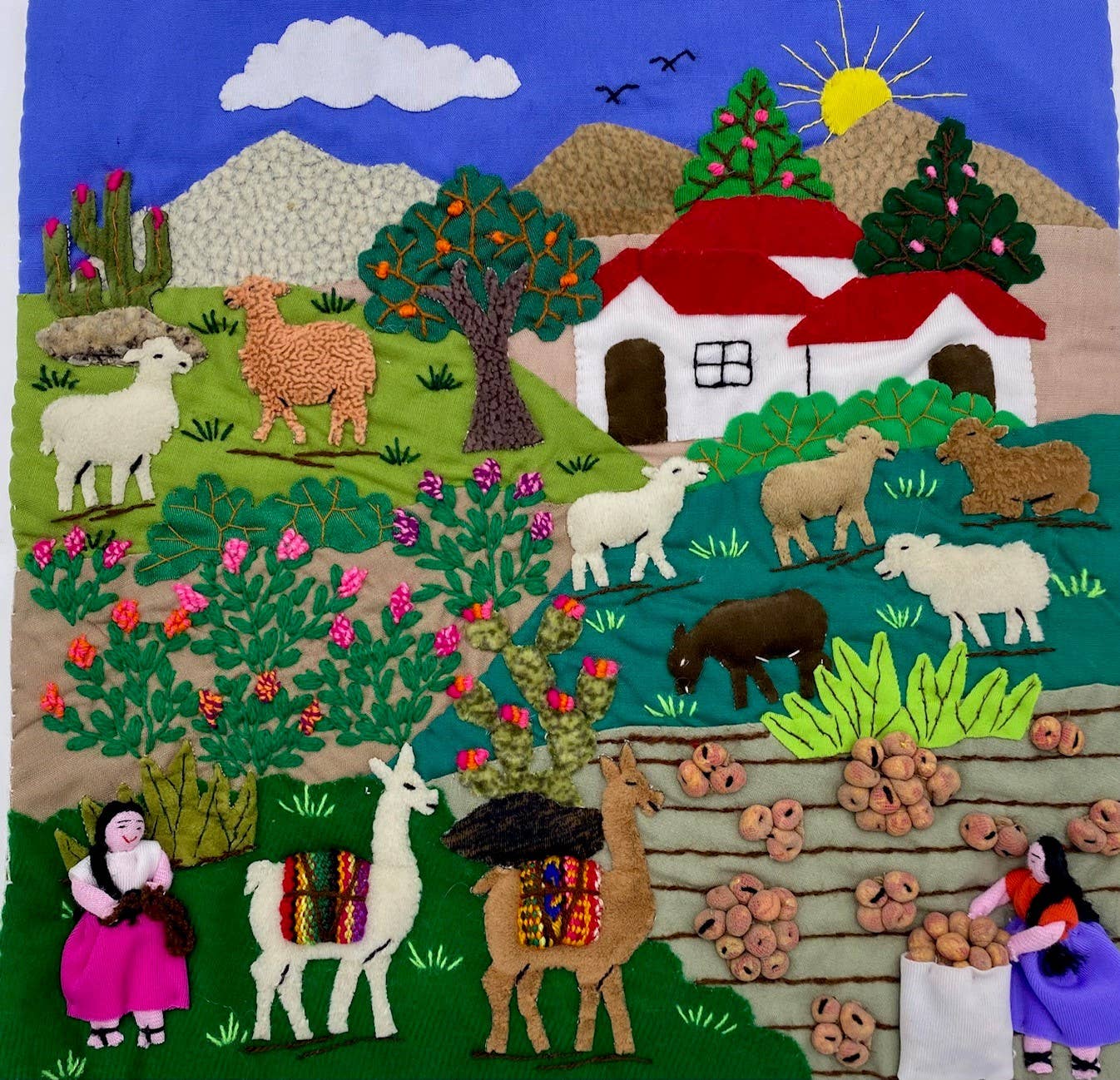 Blossom Inspirations - Wholesale Wall Accent - Arpillera Wall Decor6