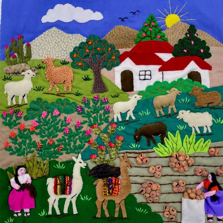 Blossom Inspirations - Wholesale Wall Accent - Arpillera Wall Decor6