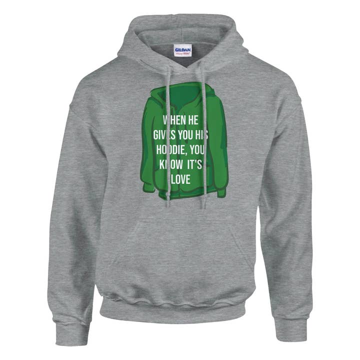 Unisex Hoodie — Dating the gift from him to her for wholesale by Picatshirt