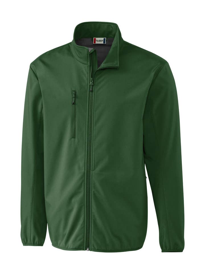 Cutter & Buck - Wholesale Athletic Jacket - Men's - Clique Trail Stretch Softshell Full Zip Mens Jacket2