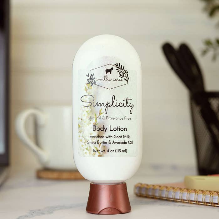 Amillia Acres - Wholesale Body Cream/Lotion - Simplicity | Goat Milk Lotion2