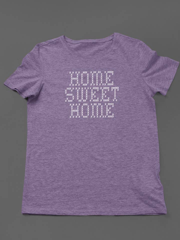 Home Sweet Home Heather Unisex T-shirt for wholesale by County Brand Apparel