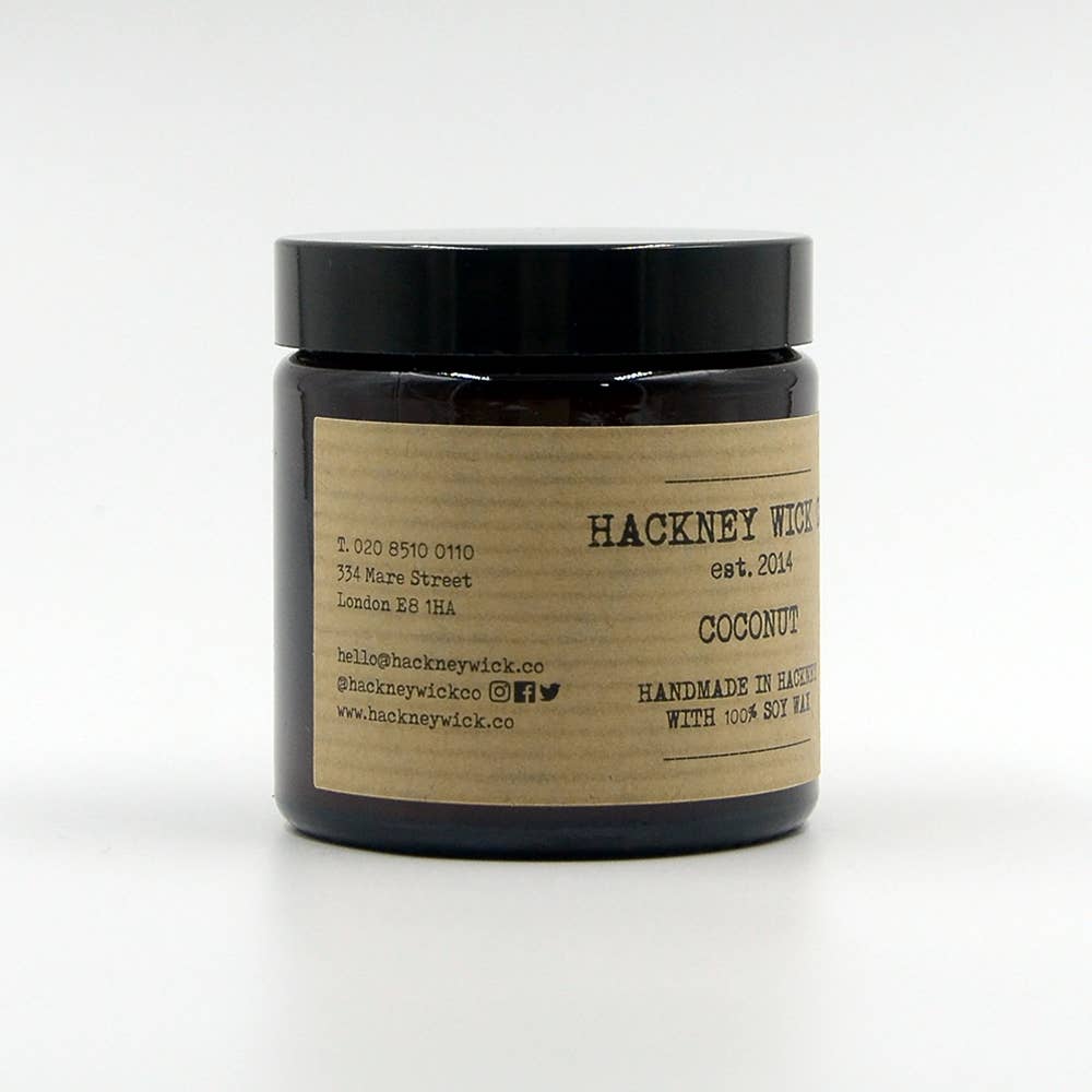 Hackneywickco – wholesale Jar/filled candle – Hackney Wick Co Soy Wax Coconut Candle3