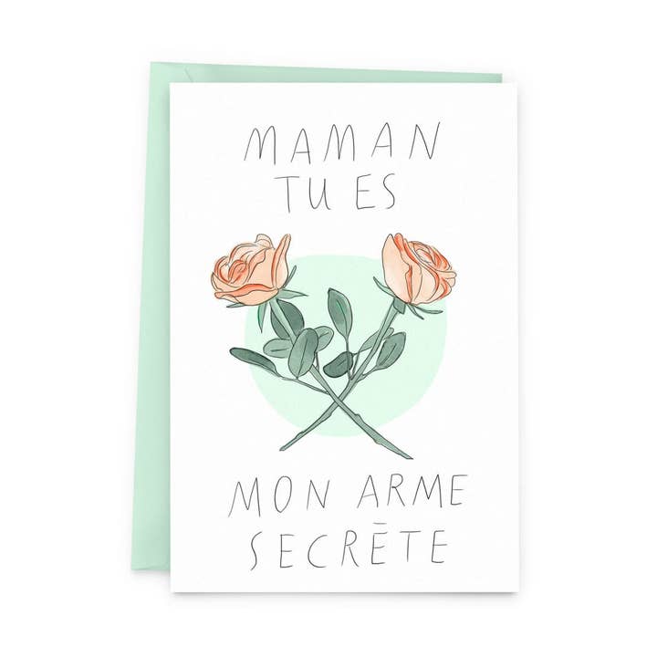 Tarjeta de mamá, eres mi arma secreta para venta al por mayor de Baltic Club