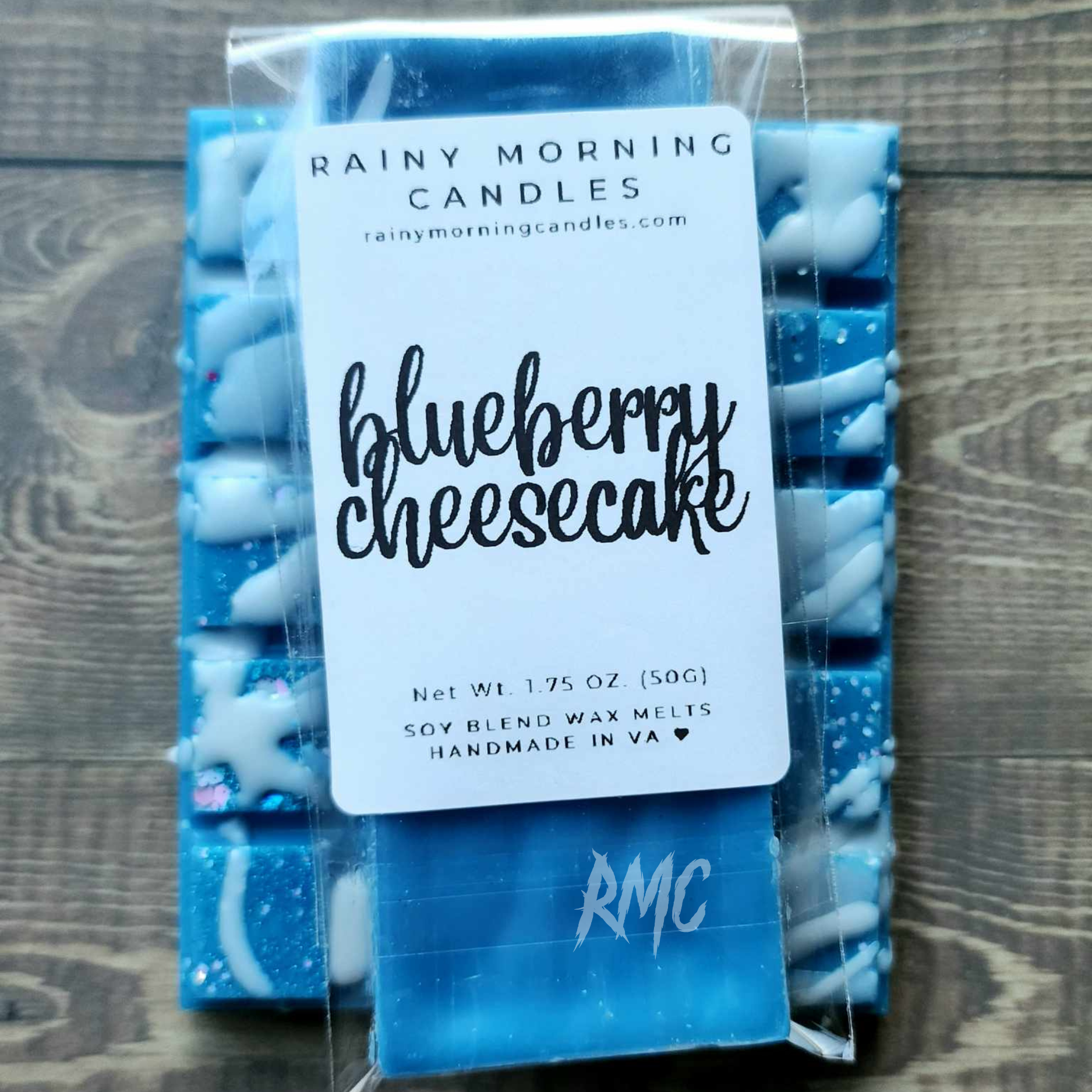 Rainy Morning Candles - Wholesale Wax Melt - Blueberry Cheesecake Snap Bar Wax Melts2