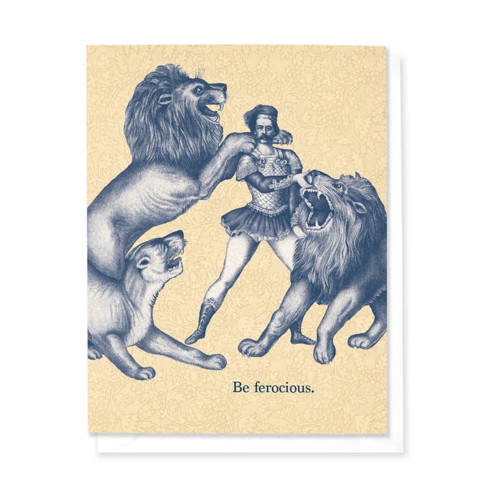 Be Ferocious for wholesale by Hitchcock Paper Co.
