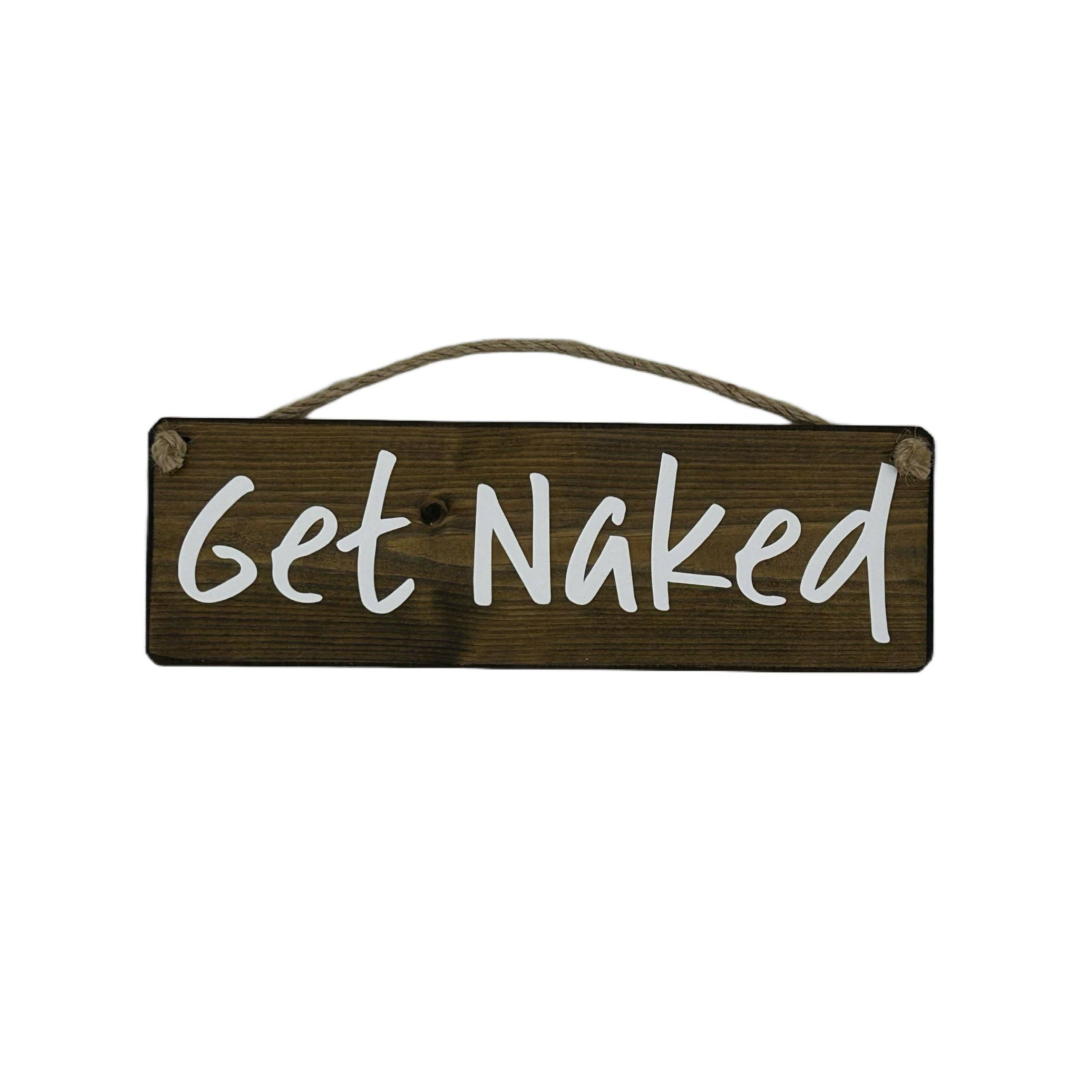 The Giggle Gift Company – wholesale Sign – Get Naked!2