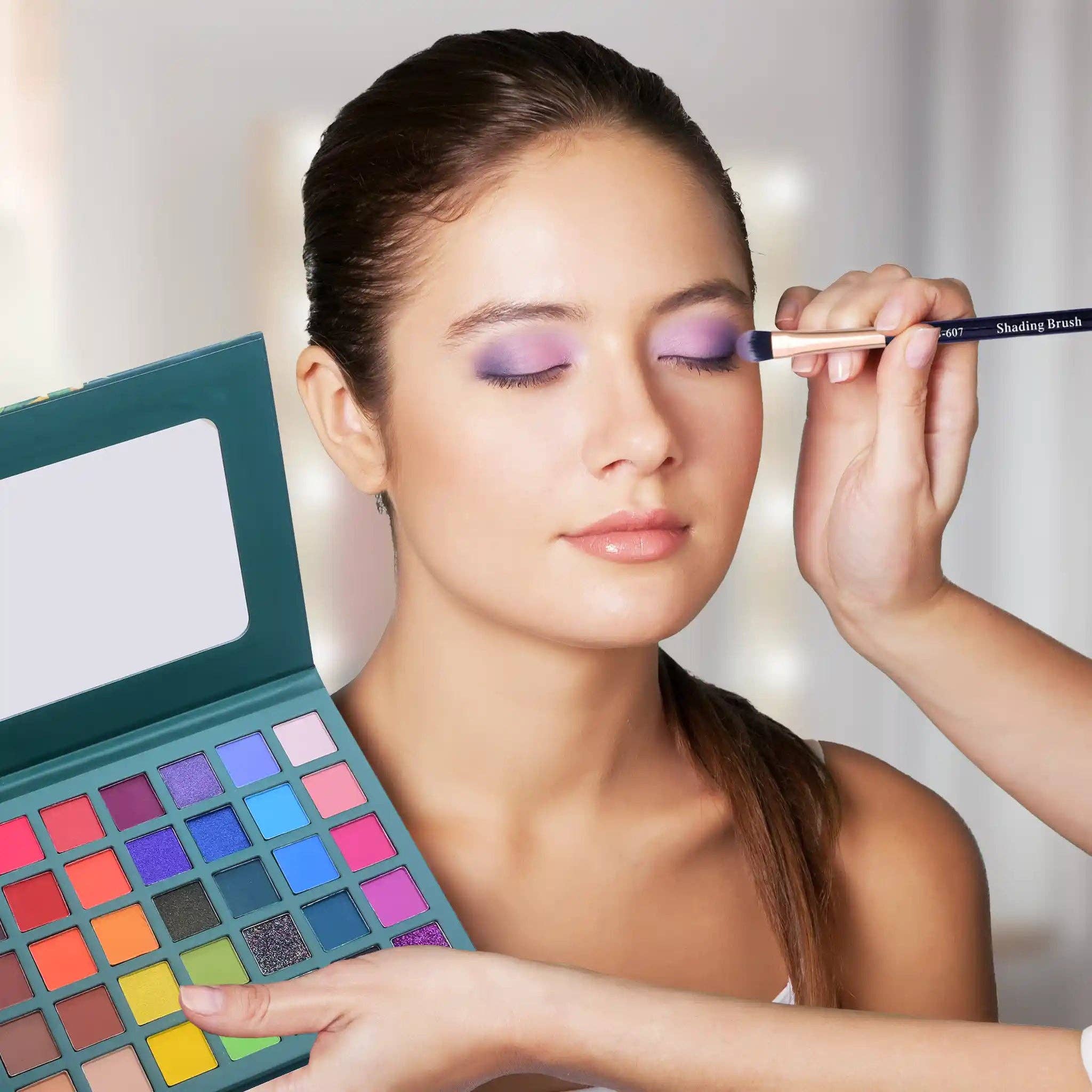 Efon International Corp. – wholesale Ögonskuggepalett – Rio De Janeiro| 35 Skugga Duo-Finish Ögonskuggspalett8