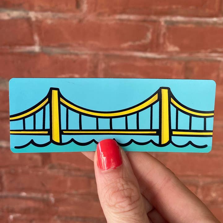 Shop Emily M - Wholesale Magnet - Pittsburgh Bridge Weatherproof Magnet1