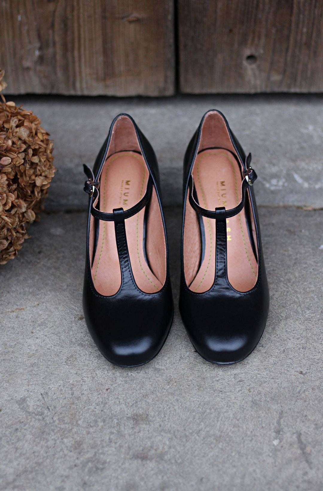 MIUMMASH DAMIAN TOMZIK - Wholesale Low Heels - Women's - Handmade Leather heels (5.5 cm) - Astrid - Black 35-42 5