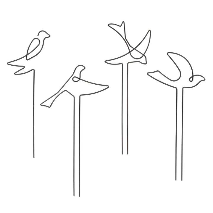 PY142 - Indoor Plant Support Bird (Ass) for wholesale by Fallen Fruits Ltd