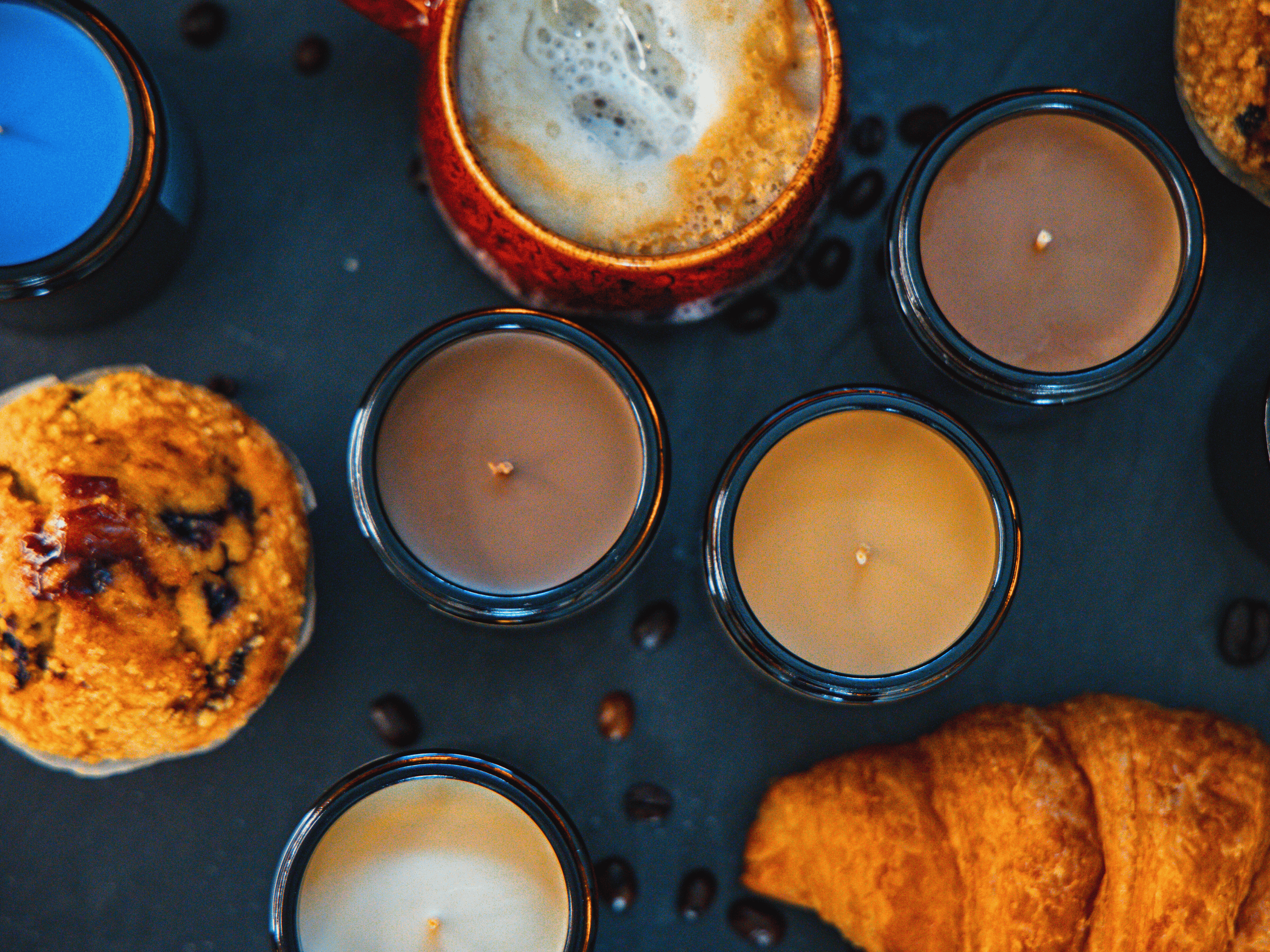 Hex & Boon – wholesale Jar/filled candle – Breakfast Pastries Scented Soy Candle 130g6