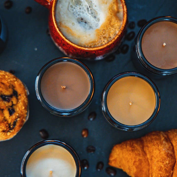 Hex & Boon – wholesale Jar/filled candle – Breakfast Pastries Scented Soy Candle 130g6