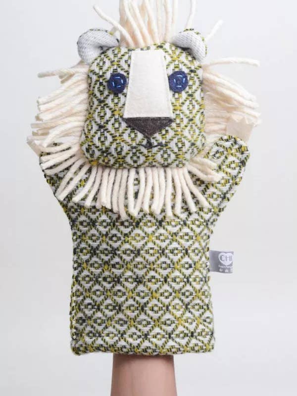 Títere de lana para mano | León para venta al por mayor de Chicoração