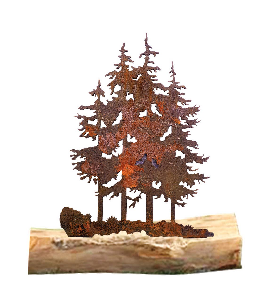 California Home & Garden - Wholesale Outdoor Ornament/Decor - Pine Tree Garden Art Small - Screw On