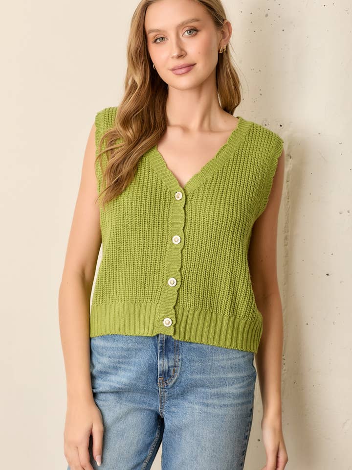 BUTTTON UP VEST for wholesale by Polagram by Wellmade USA