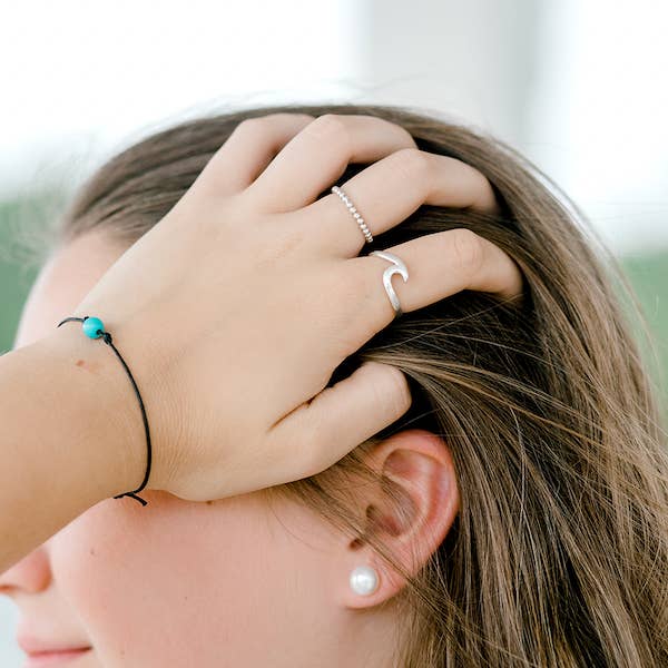 Hawk's Nest Jewelry Studio - Wholesale Charm/Dangle Bracelet - Turquoise Bead Wishlet4