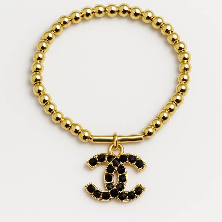 Golden Girl Jewelry - Wholesale Beaded Bracelet - 14K GF 4mm Beaded Bracelet2