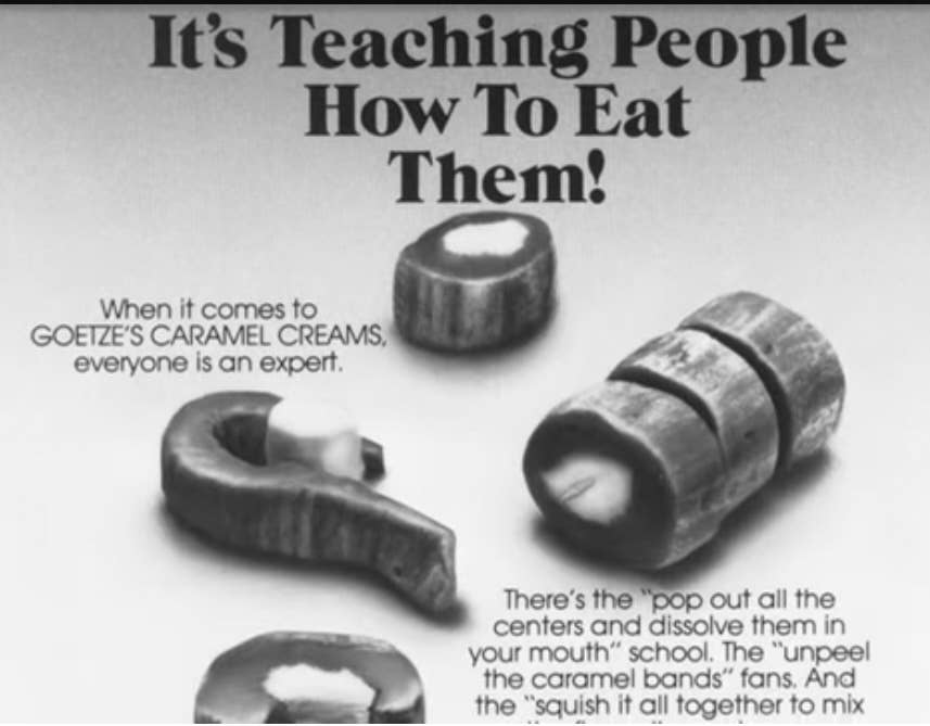 O'Shea's Candies Sweet Shop - Wholesale Retailer Display - Food & Drink - Nostalgic 1984 Original GOETZ Cow Tales® 36ct Display Box3