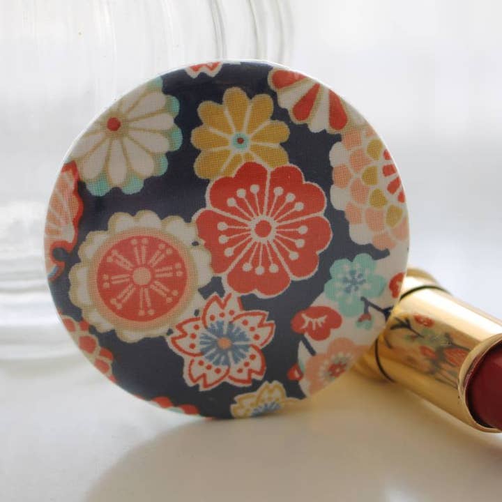 Bella Rosette Pocket Mirror for wholesale by Sabrina Trefle