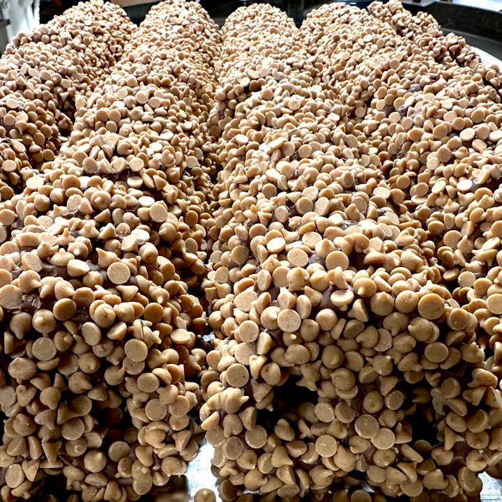 O'Shea's Candies Sweet Shop - Wholesale Chocolate Covered Sweets - Gourmet Double Dipped Peanut Butter Meltaway Pretzel š„Ø 2PKĀ