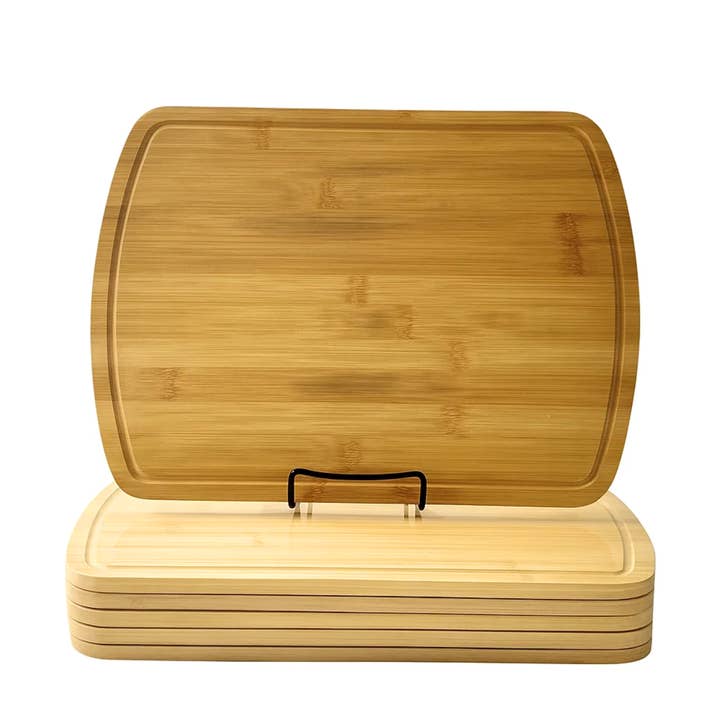 6pc 15x11" Bamboo Blank Boards – Bulk for Custom Gifts for wholesale by INVISION