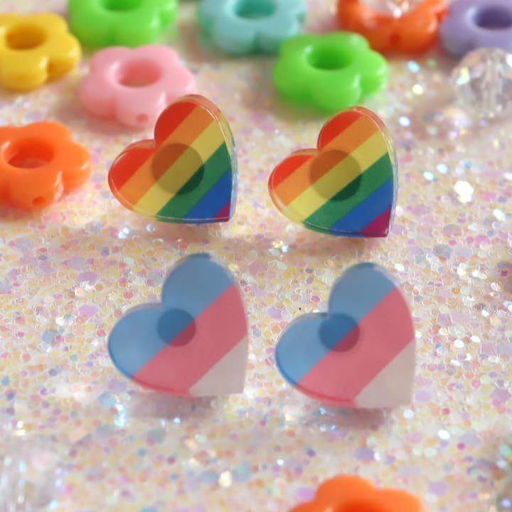 2025 Pride Donation Studs +Pins for wholesale by Sunshine Studio