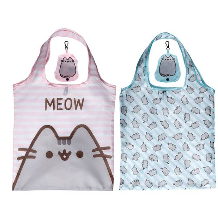 Borsa pieghevole per la spesa di Pusheen per la vendita all'ingrosso da parte di .AVPV. Studio