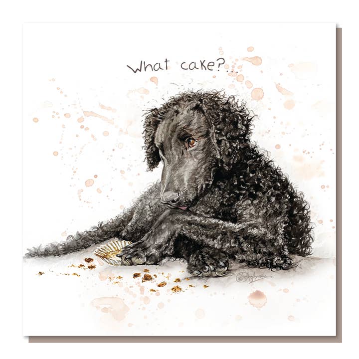 RBD004 - Retriever met krullende vacht 'What Cake' voor wholesale door Sweet Design