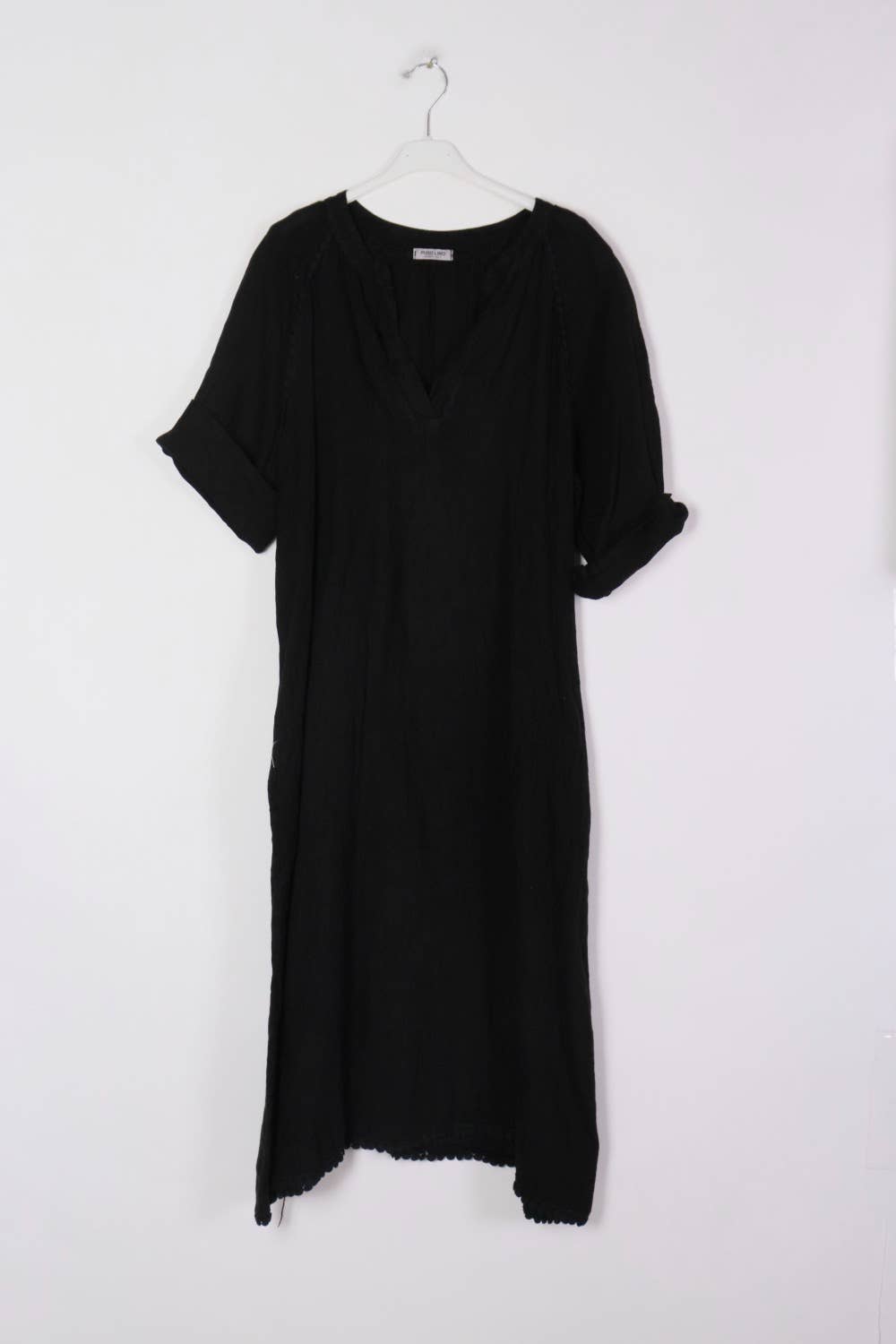 LÉA & LUC - Wholesale Dress - Women's - Long dress in 100% linen REF.716136