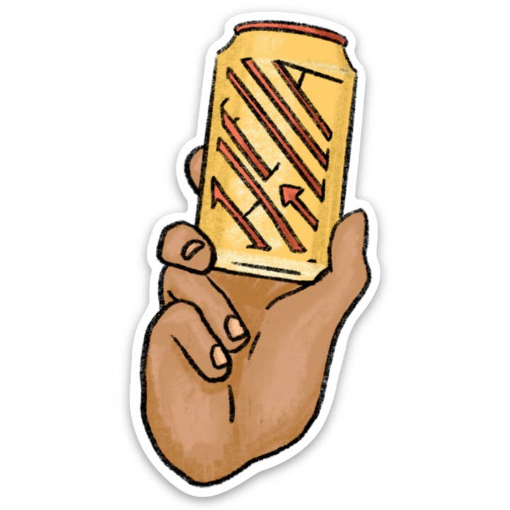 Hella can Sticker for wholesale by Bring Aloha