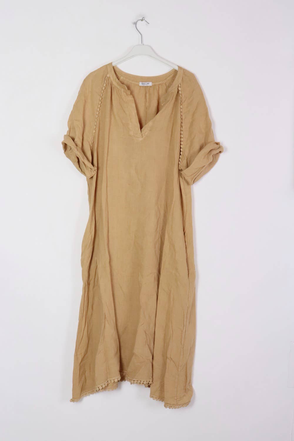 LÉA & LUC - Wholesale Dress - Women's - Long dress in 100% linen REF.716141