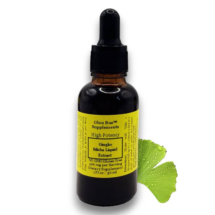 Ginkgo Biloba Extract Liquid 1oz for wholesale by Olon Bue