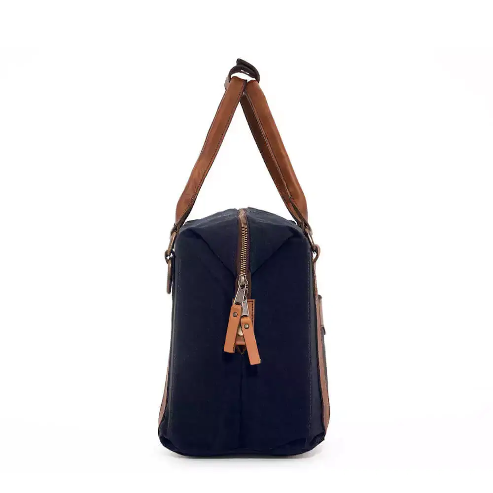 Mission Mercantile Leather Goods – Engroshandel Køletaske – Hvid Wing Voksbehandlet lærred Cooler19