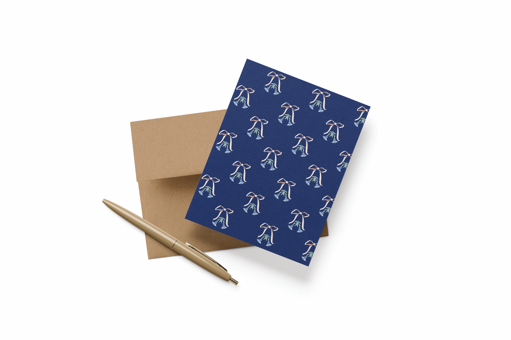 re:mused studio - Wholesale Gewone wenskaart - Bluebells A2 wenskaart3