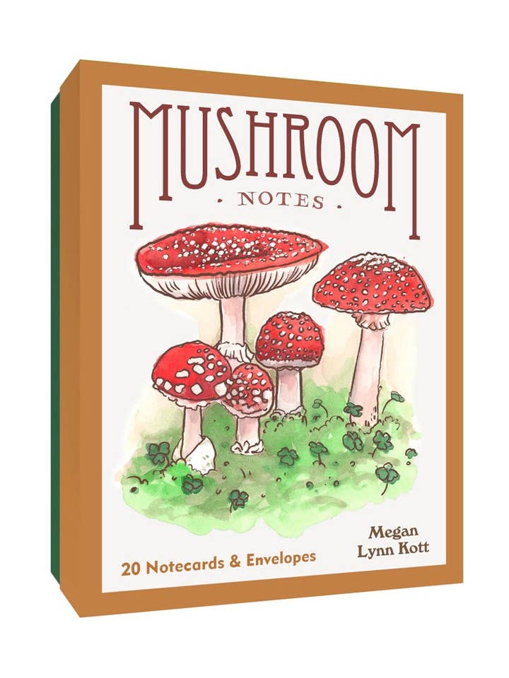Mushroom Notes for wholesale by Chronicle Books
