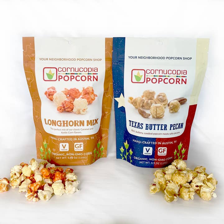 Texas 2-step Popcorn bundle- 50 bags of popcorn and other Purchase Wholesale texas longhorn. Free Returns & Net 60 Terms on Faire trending on Faire.