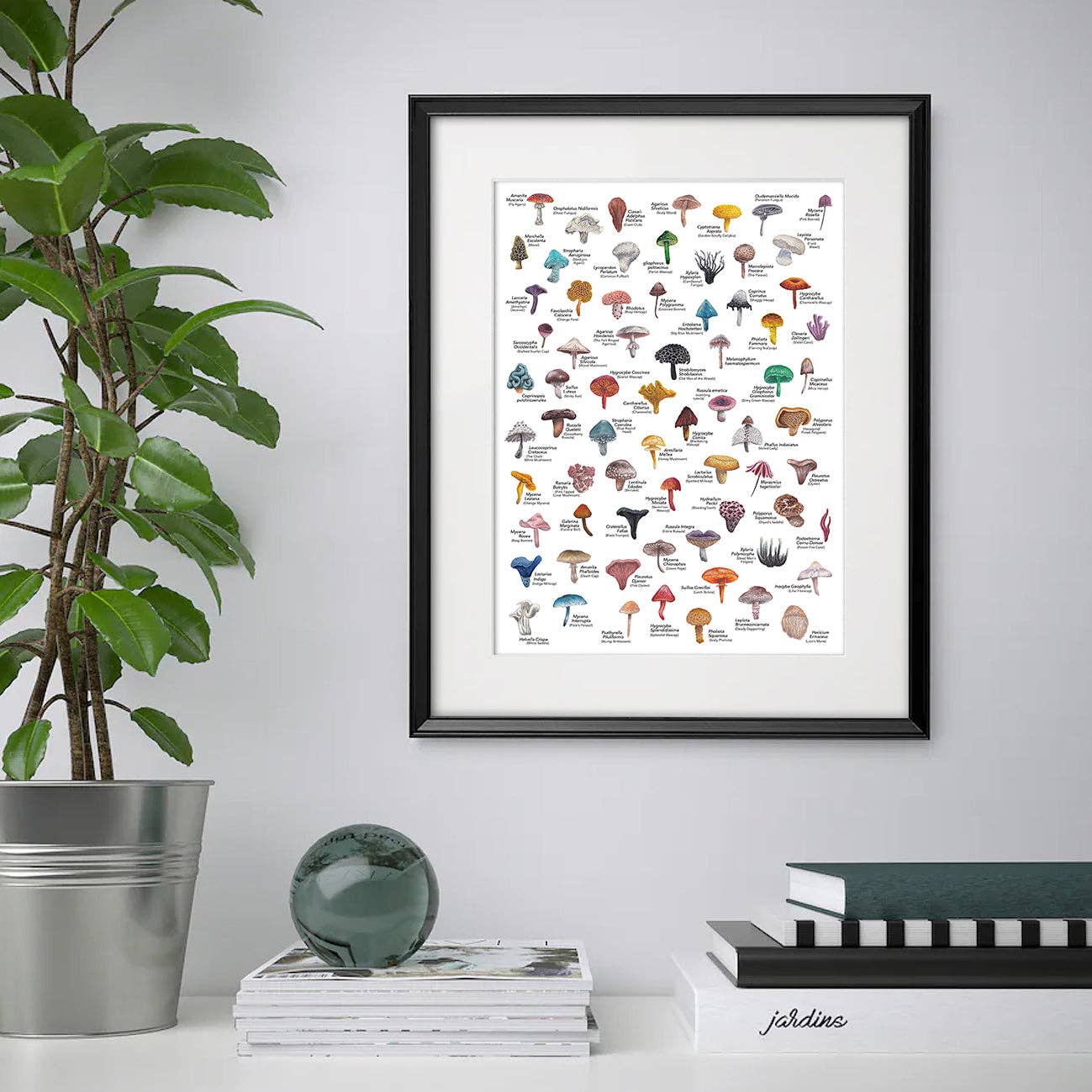 Lucy Locks Art - Wholesale Art Print - Mushroom A3 Print9