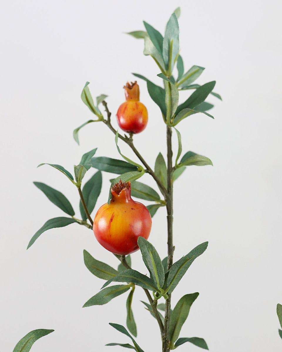 Prestige Botanicals - Vente Plantes artificielles - Branche de Grenade Artificielle 31"4
