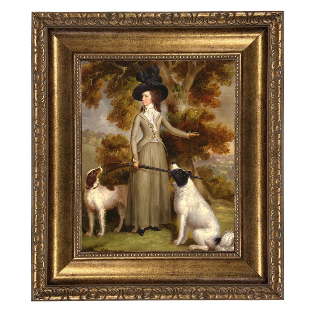 Madison Bay Co. - Historical Home Decor Reproductions - Wholesale Painting/Drawing - The Countess of Effingham by George Haugh Vintage Painting Print
